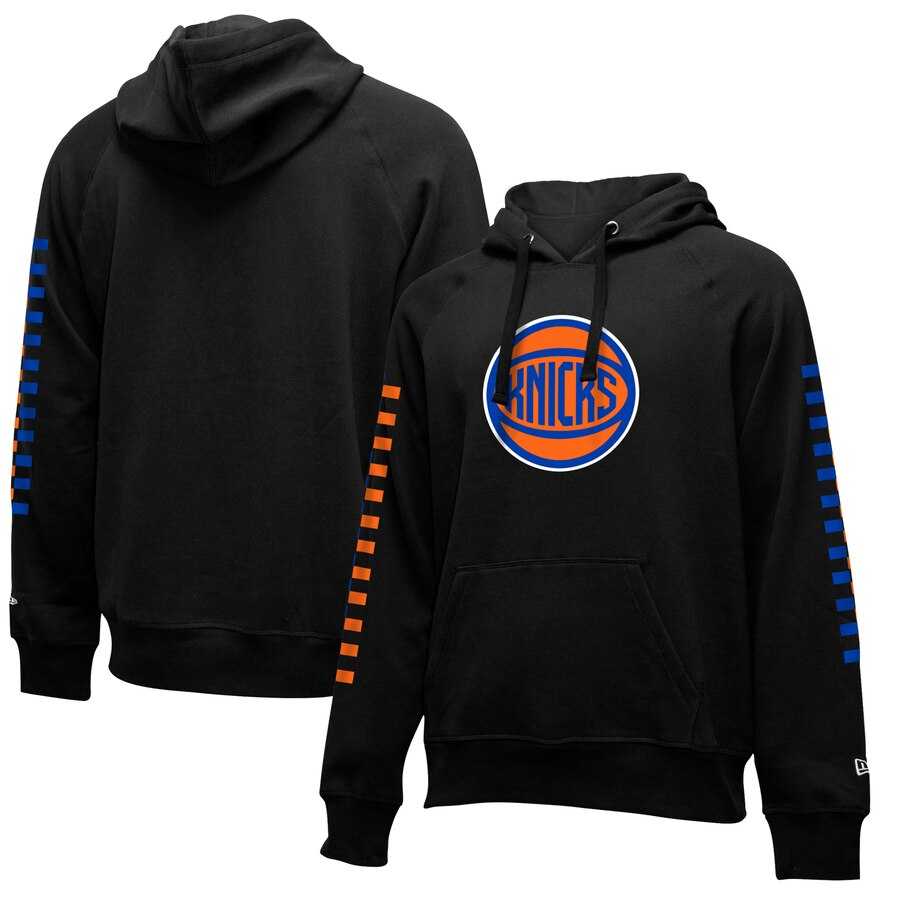 NBA New York Knicks New Era 201920 City Edition Pullover Hoodie Black